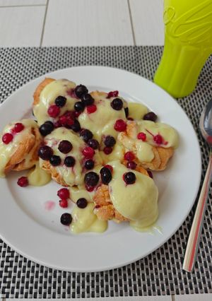 Air fryer fincsi felhődesszert recept fotója