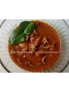 Foto resep Cumi saus padang
