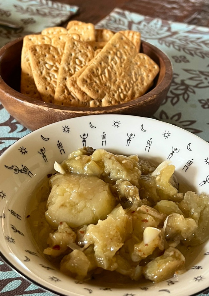 Una foto de Escabeche de berenjenas 🍆