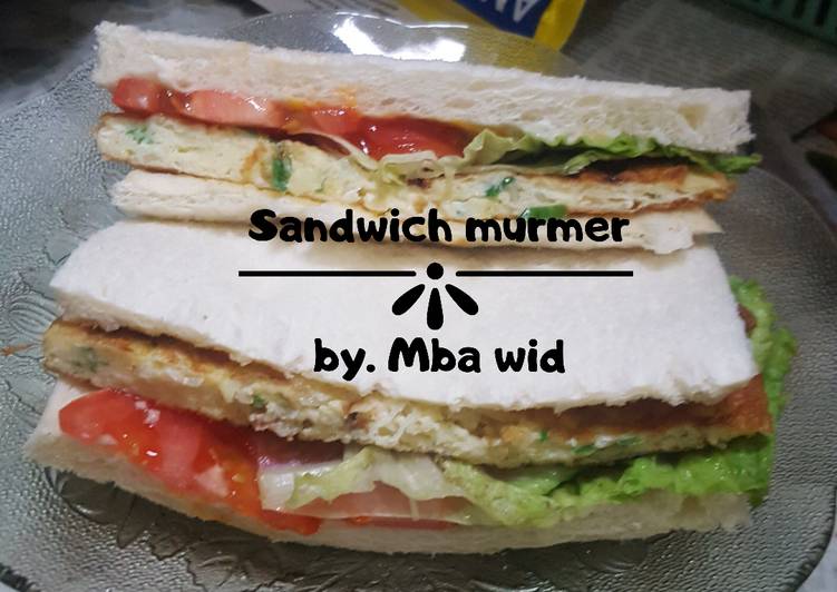 Sandwich omlet telor