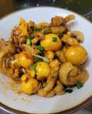 Trứng Non Xào Tóp Mỡ Chiên Mắm Tỏi