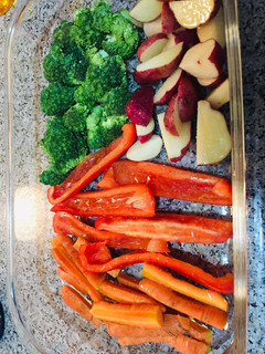 Una foto de Verduras al horno