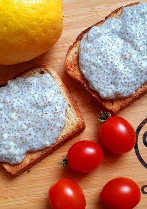Hamis ikra chia magból recept fotója