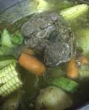 Cocido de Res (osso-buco/ chamorro)