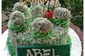 Resep Klepon cake tart Anti Gagal