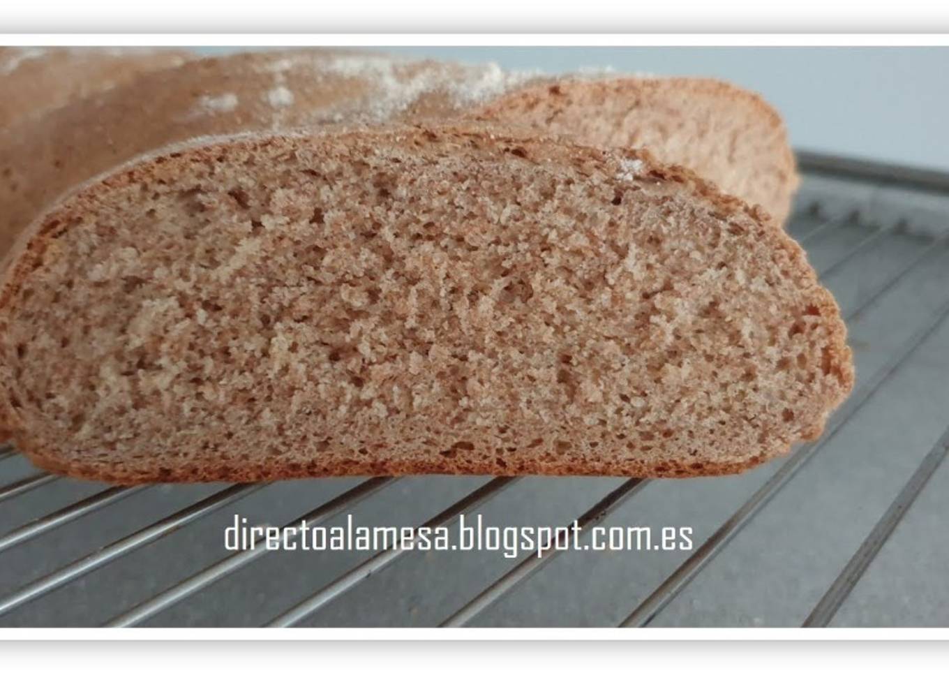 Pan de espelta (100 % integral)