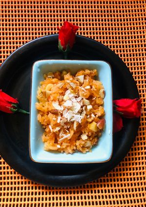 A picture of Orange rice.