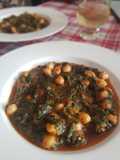 Spinach with Chickpeas