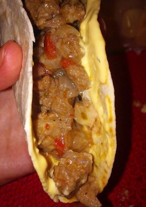 Una foto de Tacos de carne
