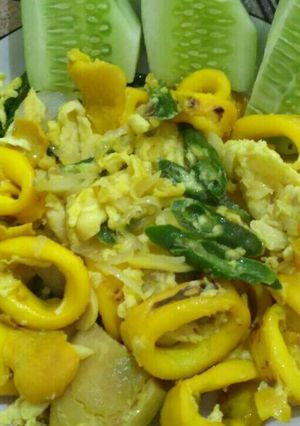 Foto resep Oseng Cumi Orak Arik Sura (Ala DEBM)
