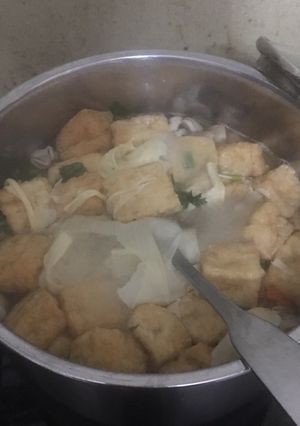 Hình của món Phở chay.