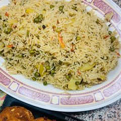 A picture of Vegetables Pulao.