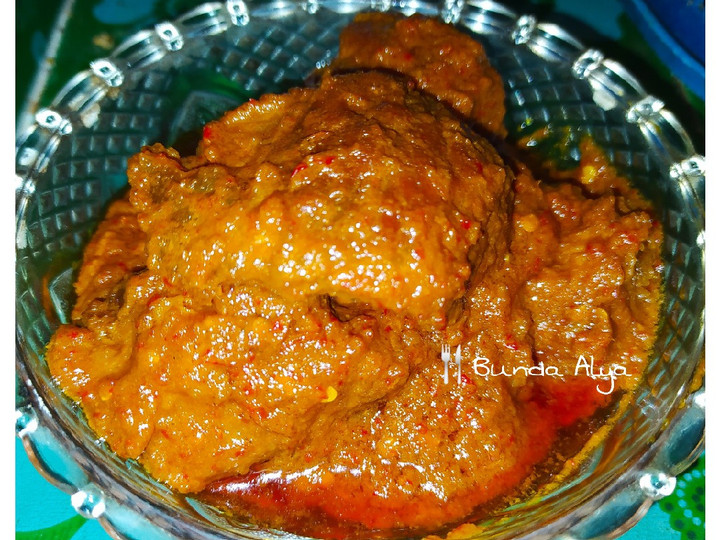 Resep Rendang Daging Sapi Sederhana, Enak