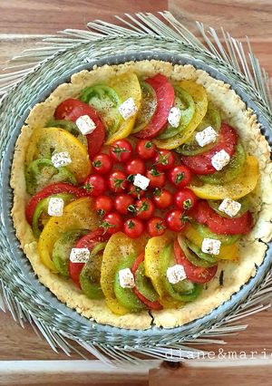 Une photo de Tarte crue