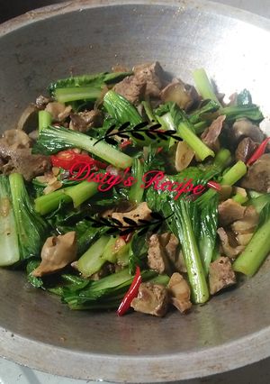 Foto resep Tumis Ati Ampela pekcoy saus tiram