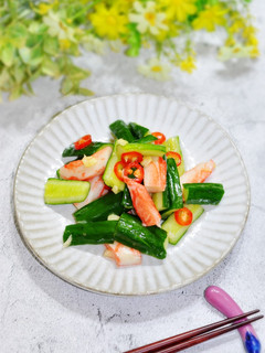 《常備菜製作》涼拌蟹棒脆瓜 的食譜成品照片