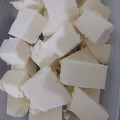 Homemade Paneer (Cottage cheese) A picture of Homemade Paneer (Cottage cheese).