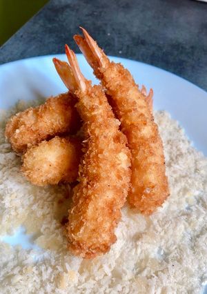 รูปของ กุ้งชุบแป้งทอด