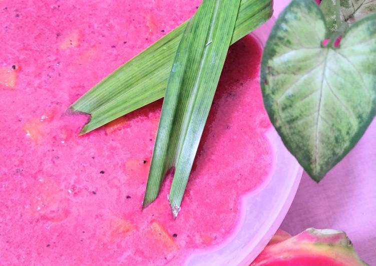 Resep Puding Sehat Buah Naga &amp; Mangga 191019 | Cara Membuat Puding Sehat Buah Naga &amp; Mangga 191019 Yang Enak dan Simpel