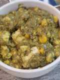 Corn palak paneer
