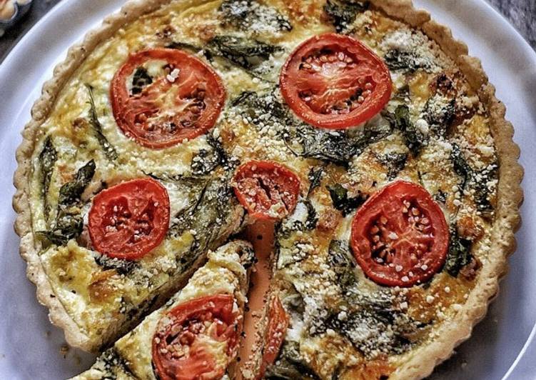 Resep SOURDOUGH QUICHE ala INDONESIAN VEGIE🌾, Sempurna