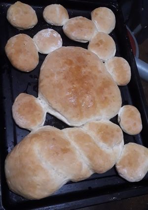 Una foto de 🍞Pan casero liviano🥖