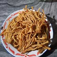 A picture of Jamur Enoki Crispy.