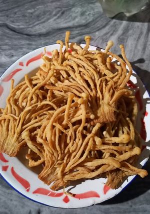 Foto resep Jamur Enoki Crispy
