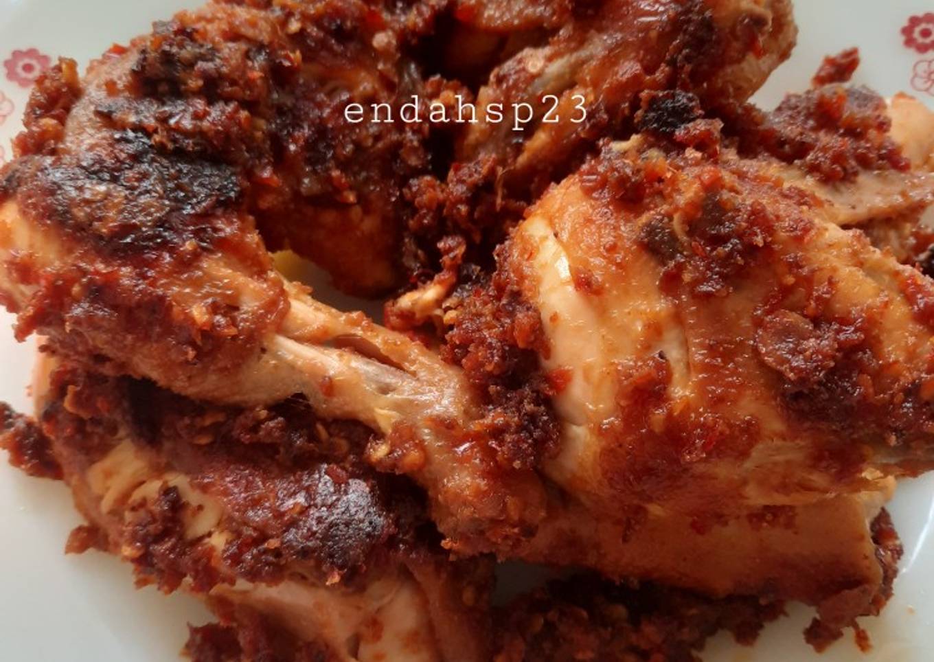 Ayam bakar santan