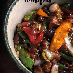 Natts Asian beef sauce A picture of Natts Asian beef sauce.