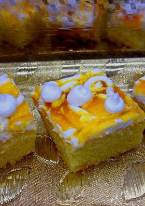 صورة لوصفة الكيكة الاقتصادية بأقل التكاليف 🥧🥧