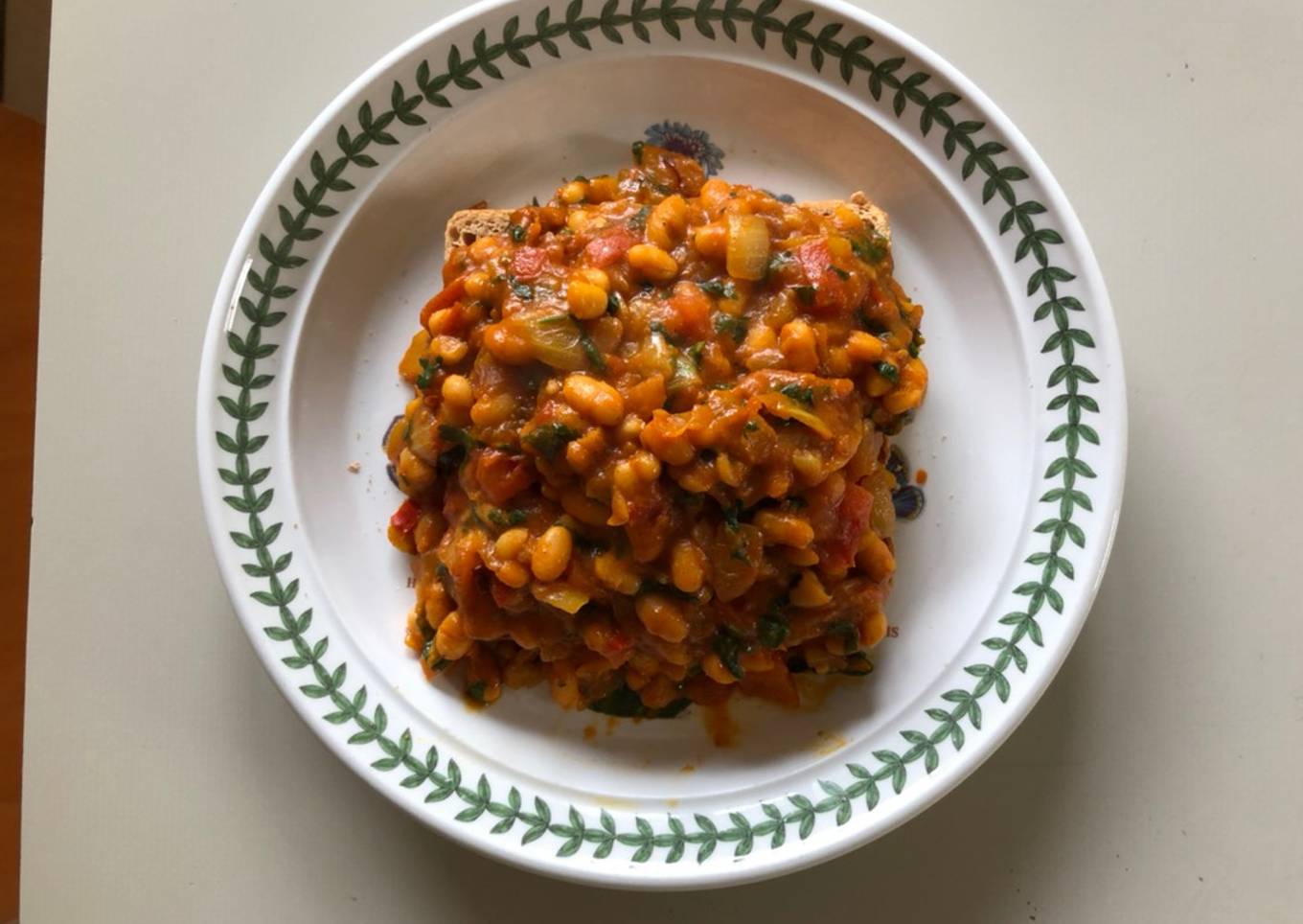 Baked beans with attitude