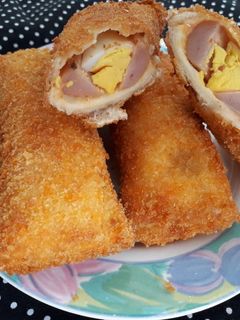 Foto resep Roti goreng sosis mayo