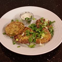 A picture of Fryed Green Tomatos.