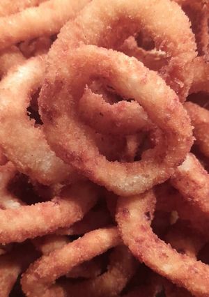 Foto de Argolas de Cebola frita