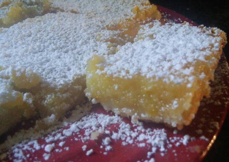 Recipe of Super Quick Homemade Sunshine&#39;s lemon lover squares