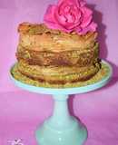 Tarta baklava con pistachos y masa filo ¡sin harina!