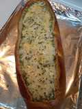 Spinach Artichoke Stuffed French Bread