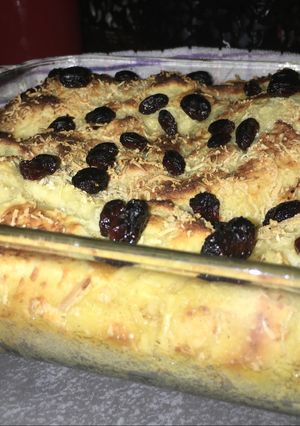 Foto resep Puding roti panggang
