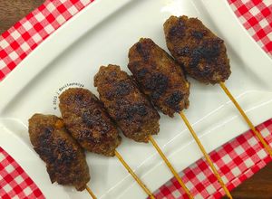 Foto resep Beef Kofta Kebab (Sate Daging Sapi Cincang)