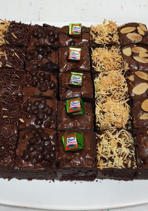Foto resep Brownies Panggang Shiny dan Melting