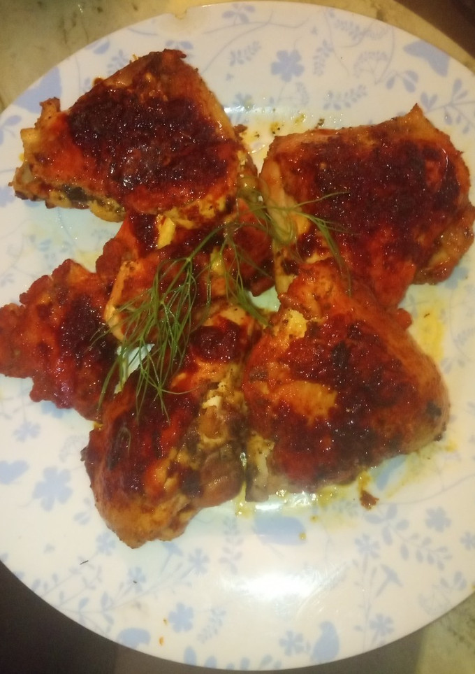 Una foto de Pollo frito al estilo agridulce