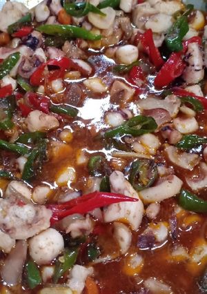 Foto resep Cumi saos teriyaki