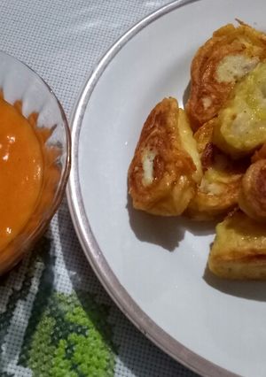 Foto resep Rolade ayam saos asam manis fibercreme (homemade)