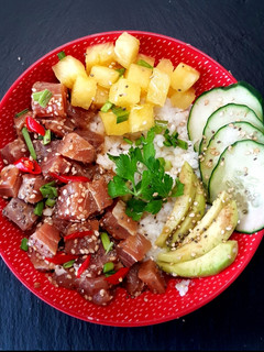 Una foto de Hawaiian Poke Bowl 🇺🇸