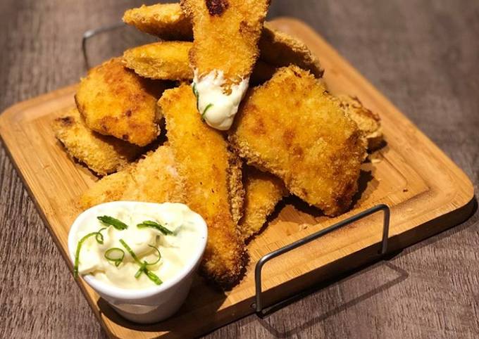 Chicken Fingers Receta de Romina Stricker- Cookpad