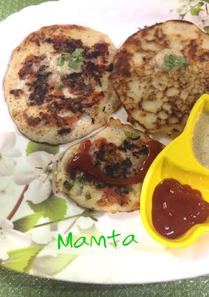 मिनी उत्तपम | Mini uttapam recipe in hindi) रेसिपी मुख्य फोटो
