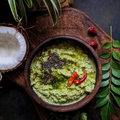 A picture of Green Coconut Chutney.