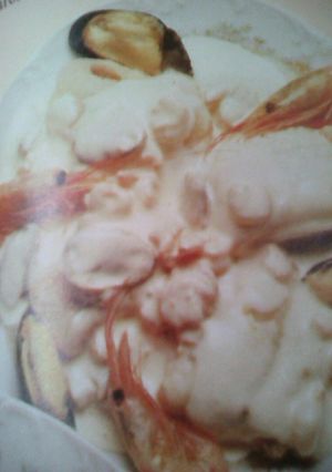 Una foto de Filetes de lenguado al vino blanco