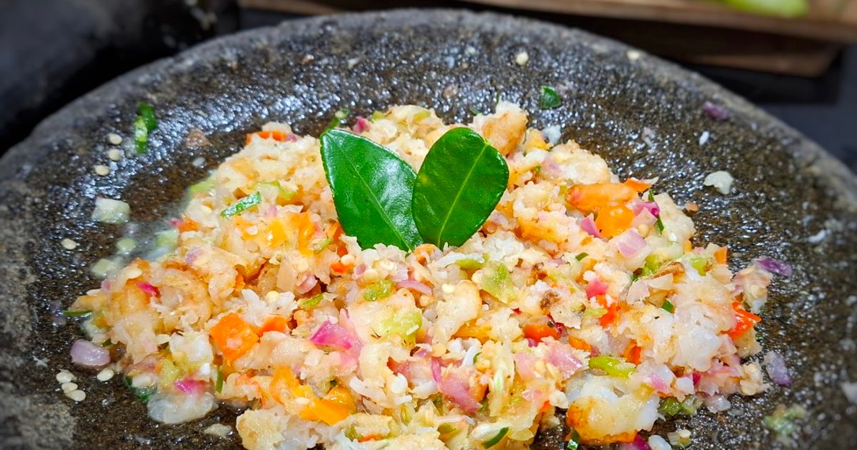 Sambal Ganja (Asam Udeung) khas Aceh